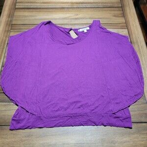 Jennifer Lopez Sleeveless Blouse Purple - Size XL